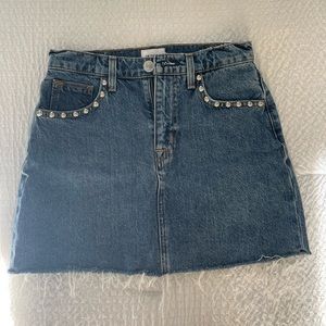HUDSON: DENIM SKIRT